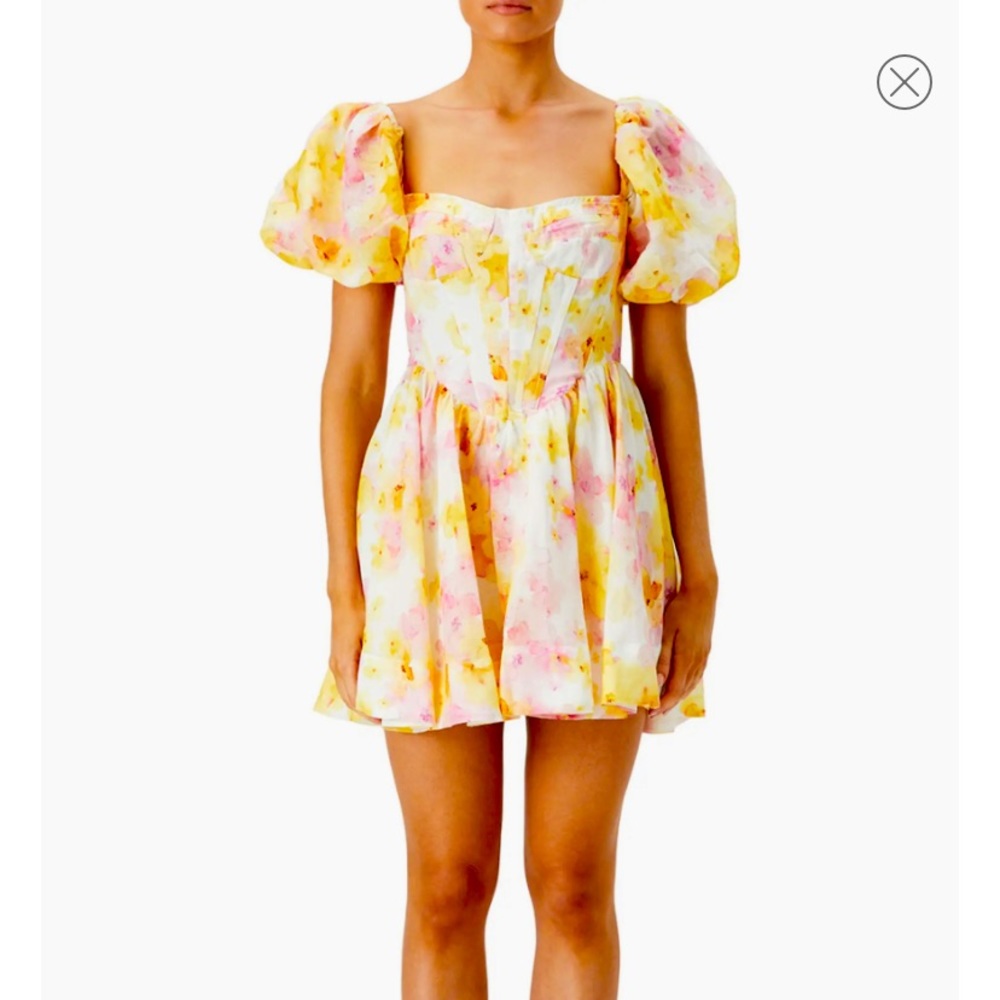 NWT Bardot Floral Corset Dress